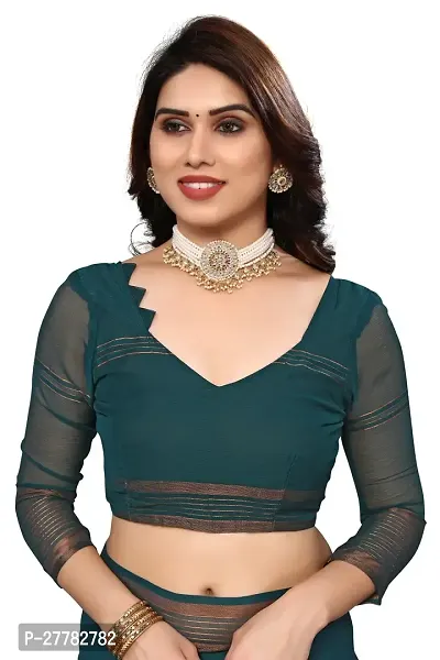 Trendy Saree with Blouse for Women-thumb4