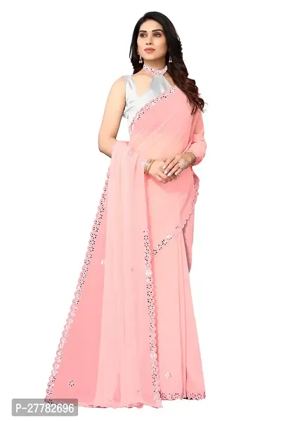 Trendy Saree with Blouse for Women-thumb4