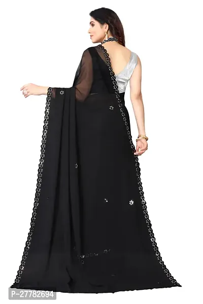 Trendy Saree with Blouse for Women-thumb2