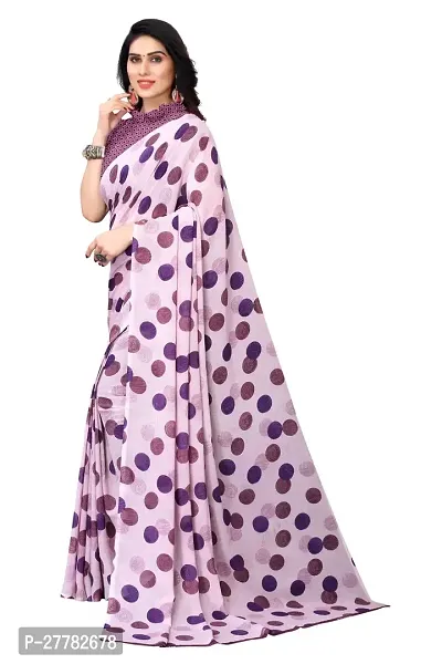 Trendy Saree with Blouse for Women-thumb3