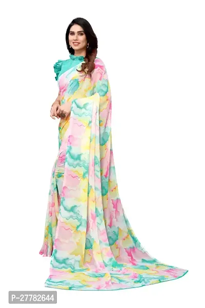 Trendy Saree with Blouse for Women-thumb5