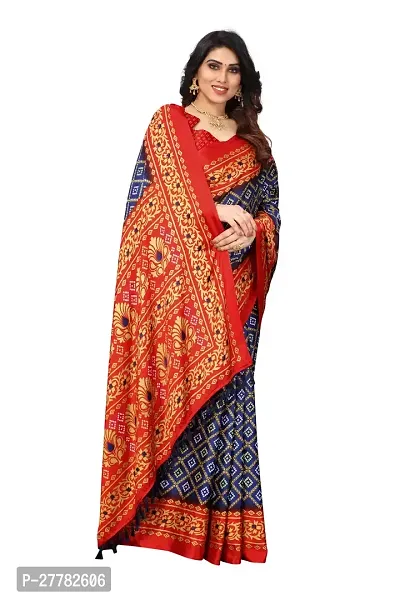 Trendy Saree with Blouse for Women-thumb5