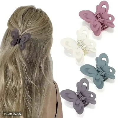 Butterfly Claw Clips For Women Butterfly Hair Clips For Girls 4 piece