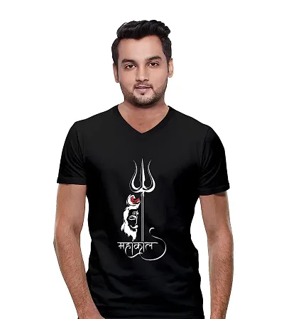 Shiva Stylish Fancy Cotton T-Shirts For Men