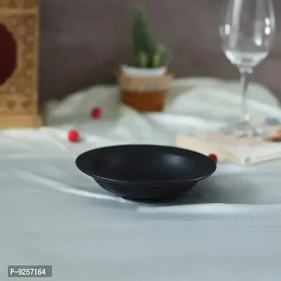 Black Matte  Pasta Plates (Set of 2)-thumb3