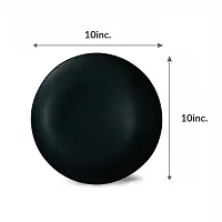 HOC-Black Matte Dinner Plates and Bowl (Set of 2)-thumb3