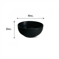 HOC-Black Matte Dinner Plates and Bowl (Set of 2)-thumb4