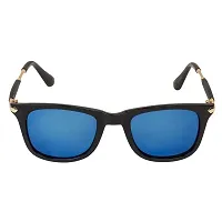 Fabulous Blue Metal UV Protected Sunglasses For Men-thumb4