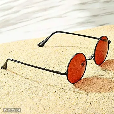 Fabulous Red Metal UV Protected Sunglasses For Men-thumb3