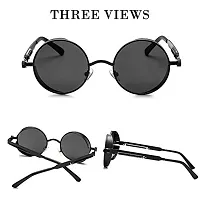 Unisex Metal Sunglasses Pack Of 2-thumb2