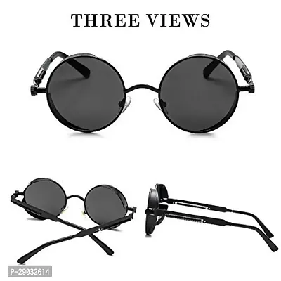 Unisex Metal Sunglasses Pack Of 2-thumb3