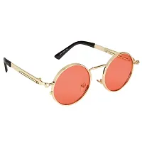 Fabulous Red Metal UV Protected Sunglasses For Men-thumb2