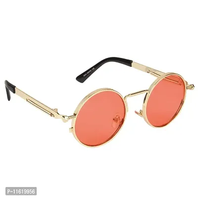 Fabulous Red Metal UV Protected Sunglasses For Men-thumb3