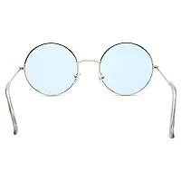 Trendy Blue Round Sunglass For Women-thumb4