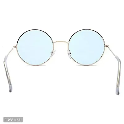 Trendy Blue Round Sunglass For Women-thumb5