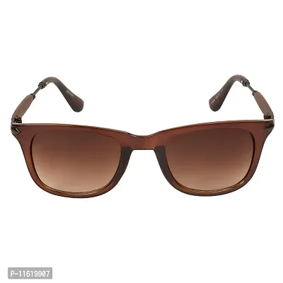 Fabulous Brown Metal UV Protected Sunglasses For Men-thumb4