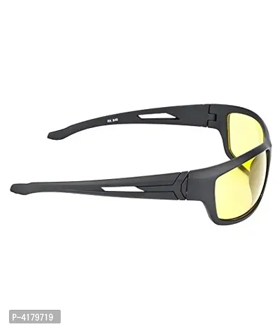 Yellow Sports Sunglasses For Men-thumb4