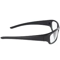 Trendy White Uv Protection Night Drive Sports Sunglass For Men And Women-thumb2