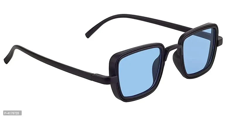 Trendy Blue Rectangle Sunglass For Men And Women-thumb3