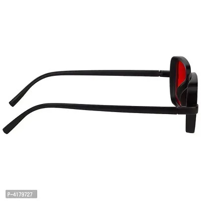 Trendy Red Rectangle Sunglass For Men And Women-thumb5