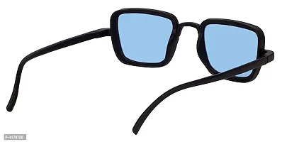 Trendy Blue Rectangle Sunglass For Men And Women-thumb4