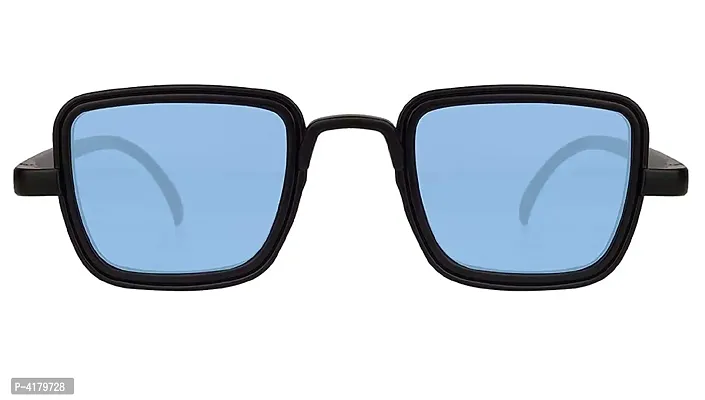 Trendy Blue Rectangle Sunglass For Men And Women-thumb4