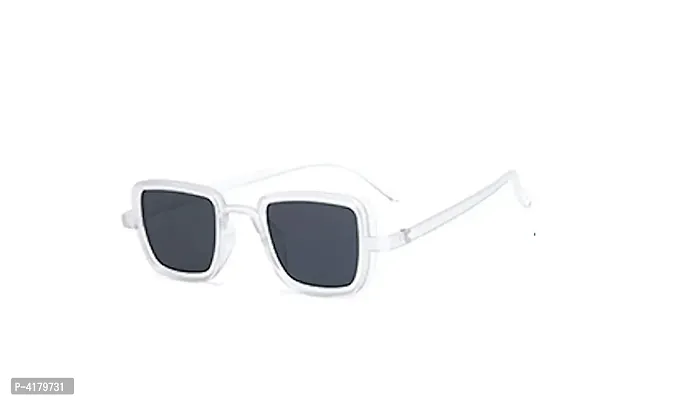 Trendy Black Rectangle Sunglass For Men And Women-thumb0