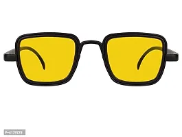 Trendy Yellow Rectangle Sunglass For Men And Women-thumb1