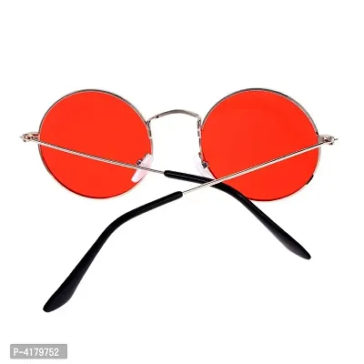 Trendy Red Round Sunglass For Men And Women-thumb4