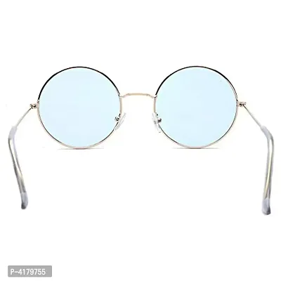 Trendy Blue Round Sunglass For Men And Women-thumb5