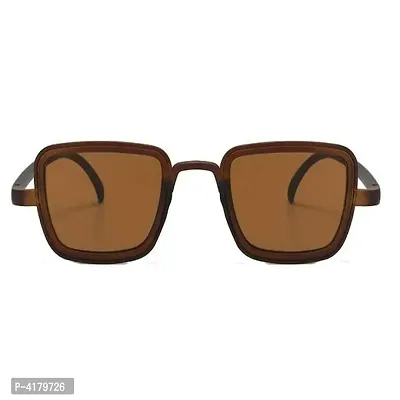 Trendy Brown Rectangle Sunglass For Men And Women-thumb2