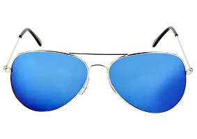 Trendy Blue Aviator Sunglass For Men And Women-thumb2