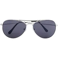 Trendy Black Aviator Sunglass For Men And Women-thumb3