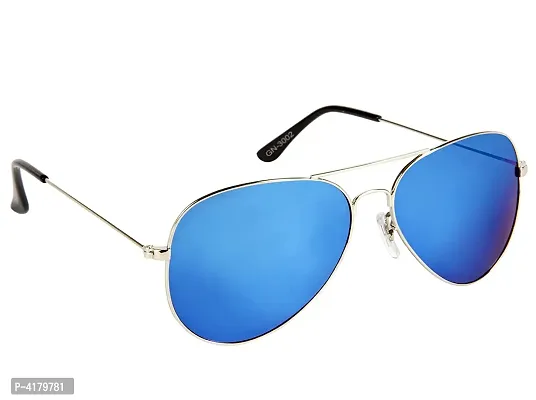 Trendy Blue Aviator Sunglass For Men And Women-thumb2