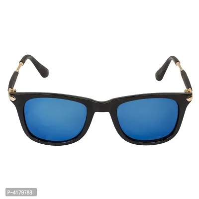 Trendy Blue Wayfarer Sunglass For Men And Women-thumb5