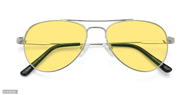 Ray-Ban Aviator Flash Lenses — Gold, Yellow Flash — Adrian Galli