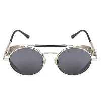 Steampunk Metal Sunglasses For Men  Women-thumb1