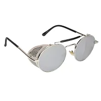 Steampunk Metal Sunglasses For Men  Women-thumb2