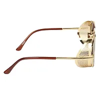 Steampunk Metal Sunglasses For Men  Women-thumb3