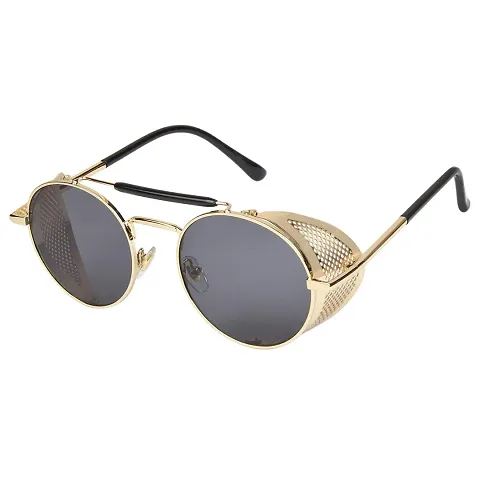 Steampunk Metal Sunglasses For Men Women