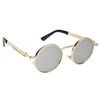 Steampunk Metal Sunglasses For Men  Women-thumb2