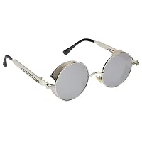 Steampunk Metal Sunglasses For Men  Women-thumb2