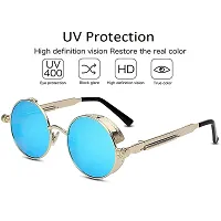 Steampunk Metal Sunglasses For Men  Women-thumb4