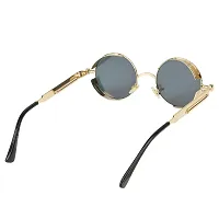 Steampunk Metal Sunglasses For Men  Women-thumb4