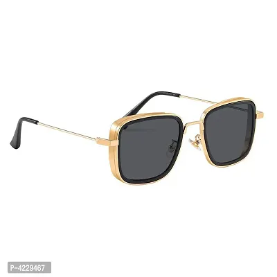 Must Have Stylish Sunglasses For Men  Boys (Golden-Black)