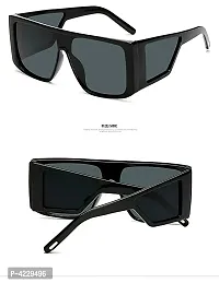 Modern Oversized Sahil Khan Inspired | Shahid Kapoor Inspired Square Shape Stylish Unisex Sunglasses-thumb3