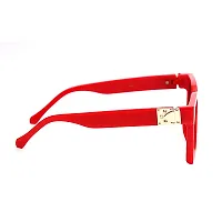 Stylish Plastic Grey Square Sunglasses For Unisex-thumb3