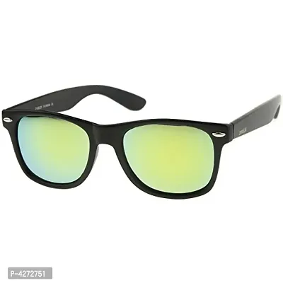 Stylish Plastic Silver Wayfarer Sunglasses For Men