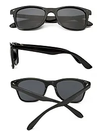 Stylish Plastic Blue Clubmaster Sunglasses For Men-thumb1