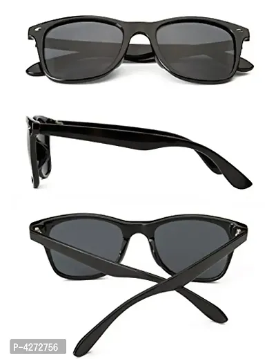 Stylish Plastic Blue Clubmaster Sunglasses For Men-thumb2